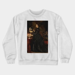 Mrs. James Guthrie by Frederic Leighton Crewneck Sweatshirt